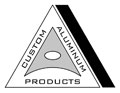 Custom aluminum products logo